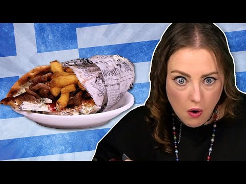 Irish People Try Greek Food For The First Time