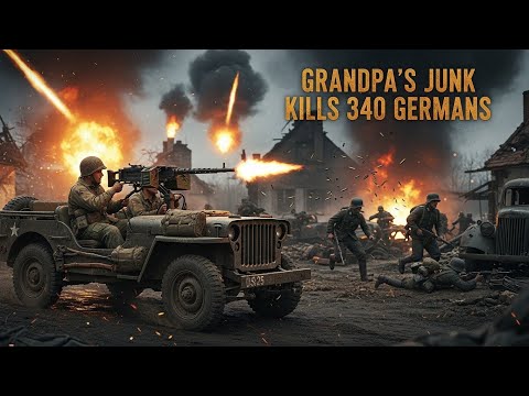 A: They Called It “Grandpa’s Junk” — One Jeep Killed 340 Germans in 96 Hours