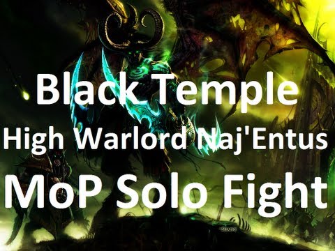 WoW - High Warlord Naj'entus Solo - MoP Frost DK