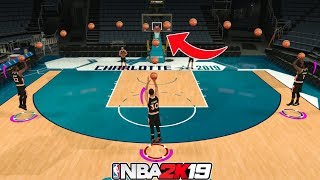 Kyrie, Curry and Harden in a 3-Point BANK Challenge NBA 2K19