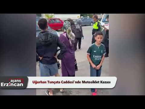 Uğurhan Tunçata Caddesi’nde Motosiklet Kazası