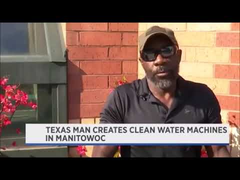 Black Man, Moses West, invents machine that creates drinking water from air