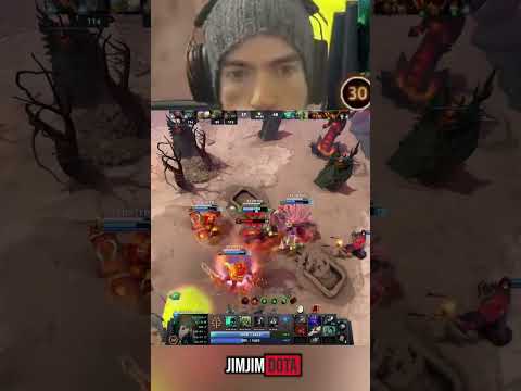 Axe tanks 5 heroes with rapier and 2 golems #dota2 #shorts #axe