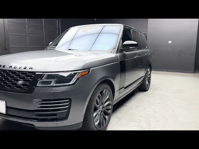 2019 LAND ROVER RANGE ROVER SUV V8, SUPERCHARGED, 5.0 LITER SUPERCHARGED SPORT UTILITY 4D