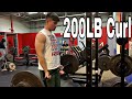 200Lb Curl (Cheat)