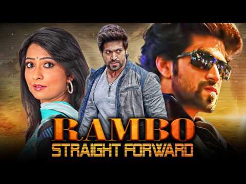 Rambo Straight Forward | South Superhit Action Romantic Hindi Movie l Yash, Radhika Pandit, Shaam