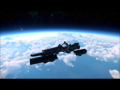 Dragonfly Orbital Drop | Star Citizen (4k)