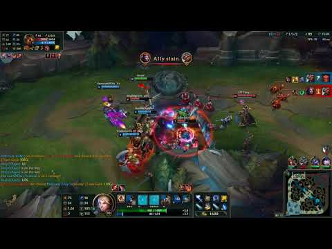 Kayle Vs. LeBlanc the tristanna carry