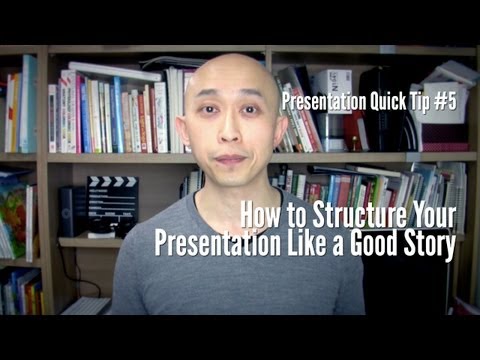 プレゼンテーションのクイックヒント #5 - 良い物語のようにプレゼンテーションを構成する方法 (Presentation Quick Tip #5 - How to Structure Your Presentation Like a Good Story)