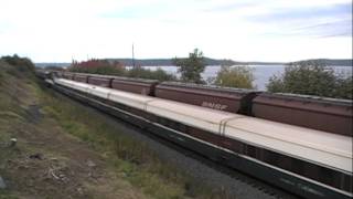 preview picture of video 'Amtrak Cascades Talgo trains in Tacoma, WA'