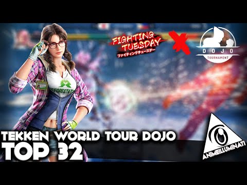 [#Tekken7] Fighting Tuesday Tekken World Tour DOJO TOP 32 to 4 feat. Saint, Nobi, Tanukana, Kkokkoma
