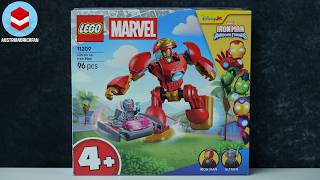 LEGO Marvel Iron Man and his Amazing Friends 11209 Ultron vs. Iron Man - LEGO Speed Build Review