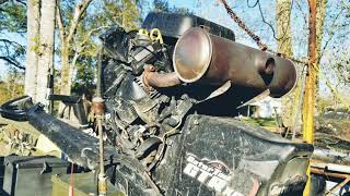 Gator Tail XD 35 stock exhaust vs voodoo exhaust