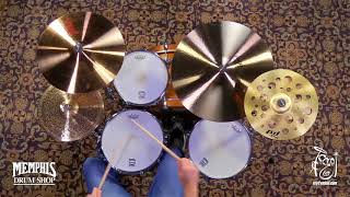 Video thumbnail for Paiste 14" PSTX Swiss Flanger Stack Cymbals - 586/593g (1257014-1030117J) by Memphis Drum Shop