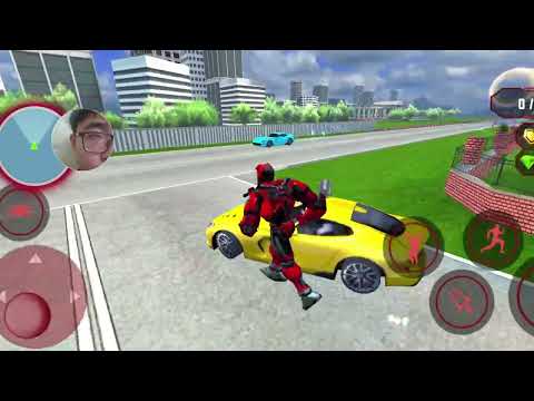 Flying Bat Robot Tranform Bike Robot Games