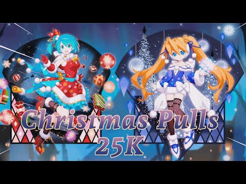[ROCKMAN X DIVE] 25K pulls Christmas RiCO and Christmas Ciel
