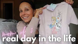 REAL DAY IN THE LIFE OF A STAY AT HOME MOM | mom of 3