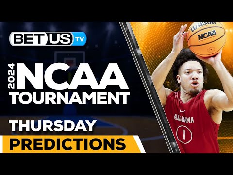Sweet 16 East and West Region Predictions: 2024 NCAA Tournament Picks and College Basketball Odds