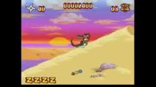 Zero the Kamikaze Squirrel SNES Gameplay