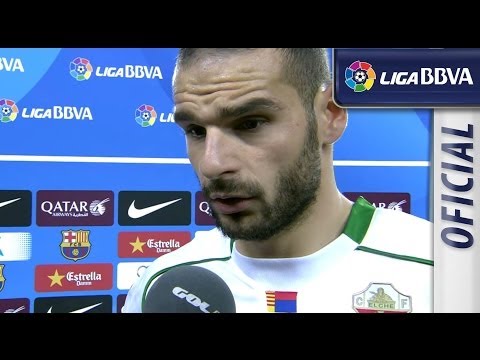 Entrevista a Lombán tras el FC Barcelona (4-0) Elche CF - HD