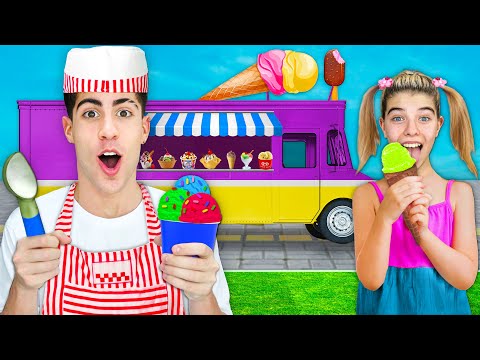 24 HORAS EN TIENDA DE HELADOS !!