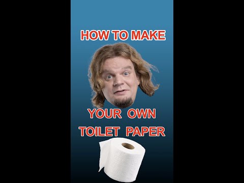 ISMO | How to Make Toilet Paper (Life Hack)