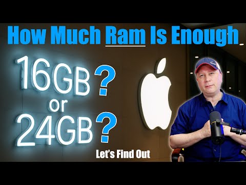Is 16GB or 24GB Enough Ram / Memory on Apple Mac Computers in 2025?  Let Me Just Show You.