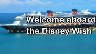 Boarding the Disney Wish cruise ship and full state room tour ...with Two In Tow Vlog 48