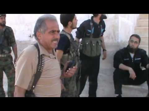 العقيد عفيف سليمان يدعو الله بنصر القريب لكي يعود الأهالي إلى منازلهم