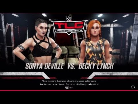 WWE 2k19 - Sonya Deville vs. Becky Lynch