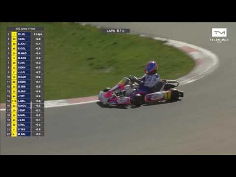 X30 Euro Series 2017 - Kart Prix 1 Genk Belgium - Final Junior