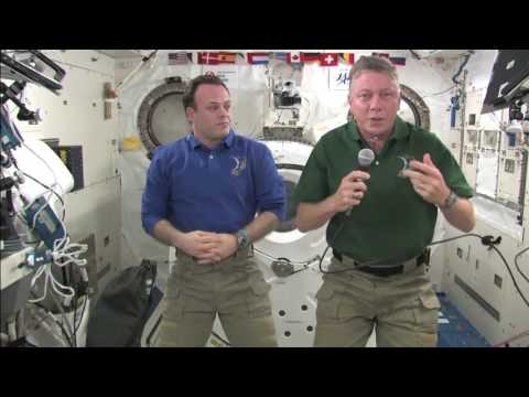ISS Crew Interviewed by Houston Media