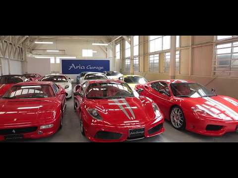 AriaGarage PV showroom var. FERRARI 430 scuderia & PORSCHE 911 Targa