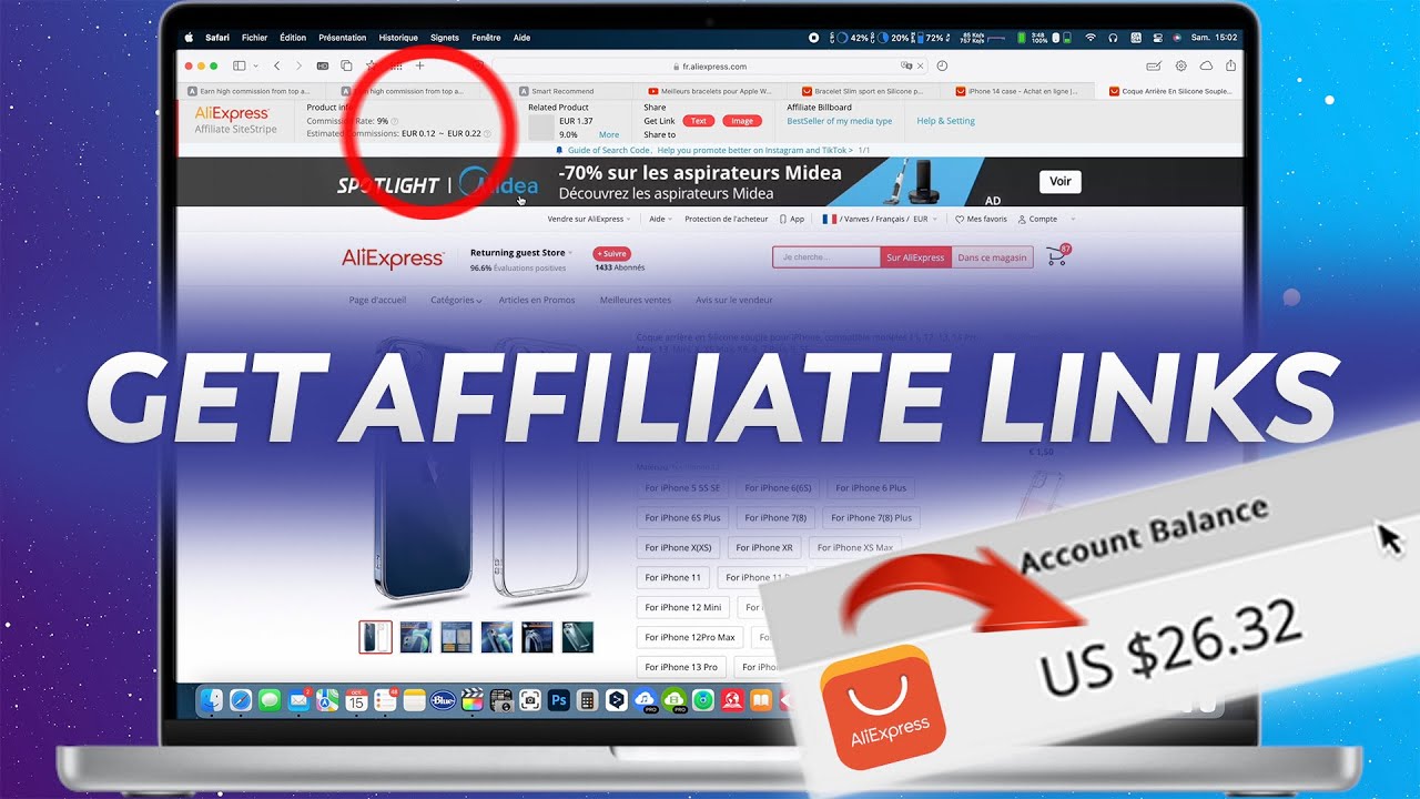 Thumbnail for How to Create Affiliate Links on AliExpress Partner Portal