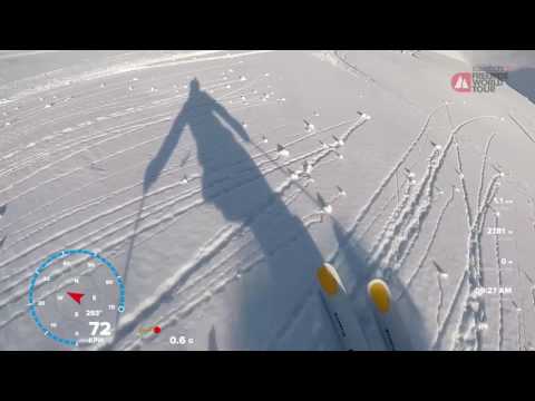 GoPro Run Lorraine Huber - 3rd place - Swatch Xtreme Verbier FWT17