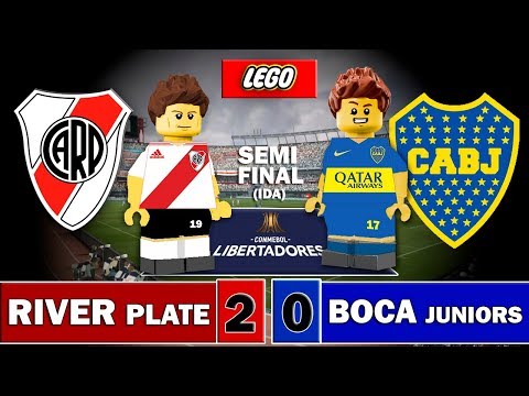 River Plate 2 - 0 Boca Juniors - LEGO - Semifinal Copa Libertadores 2019 (ida) - Stop Motion - Goles