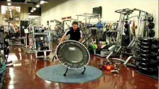 Turn your Fitness Trampoline into a Plyometric Rebounder by JumpSport