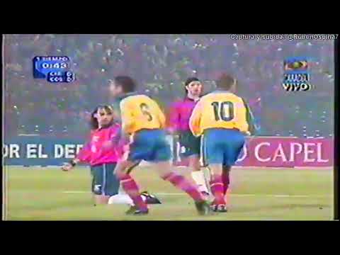 Chile vs Colombia - Eliminatorias Corea & Japón 2002