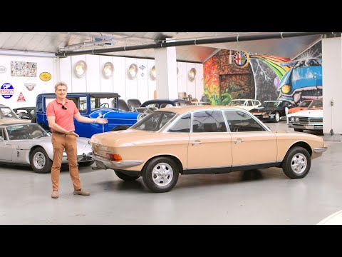 How does this NSU Ro 80 with a Wankel rotary engine look and sound like today