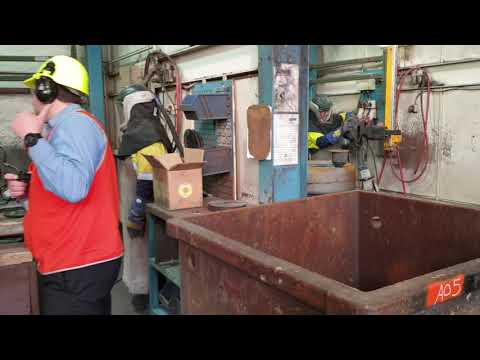 Safety Mits Zero G Grinding Cell Application