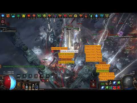 POE 3.13 [RSC] Fire blade vortex assassin 100% delirium speed clear