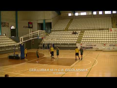 CEB LLIRIA A 62-77 CB ESCOLAPIAS A