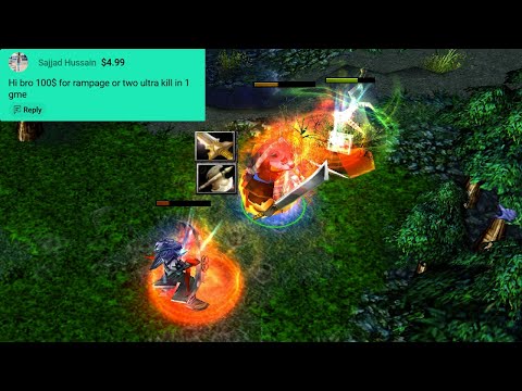 DOTA EMBER SPIRIT $100 RAMPAGE CHALLENGE - CAN I DO IT? 🔥💰