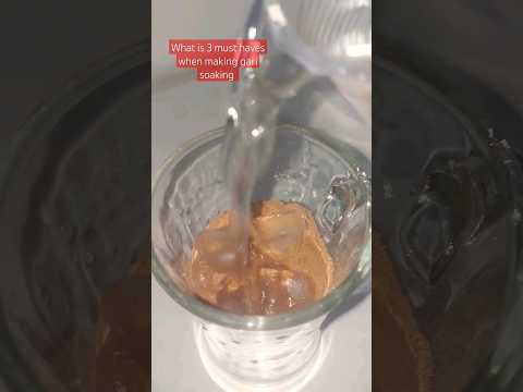 The science of Gari Soakings #gari #100shorts2024 #shortsafrica #ramadanonshorts2024