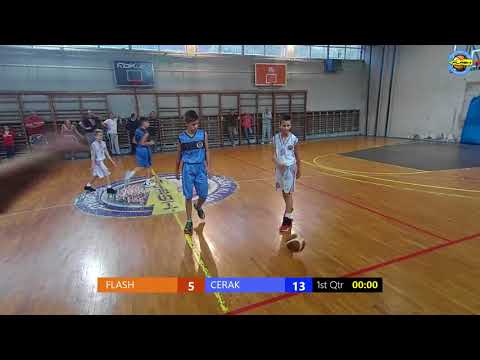 Mlađi pioniri KK Flash - KK Cerak