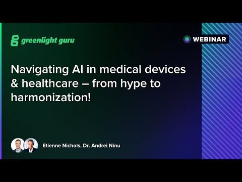 Navigating AI in medical devices & healthcare – from hype to ...