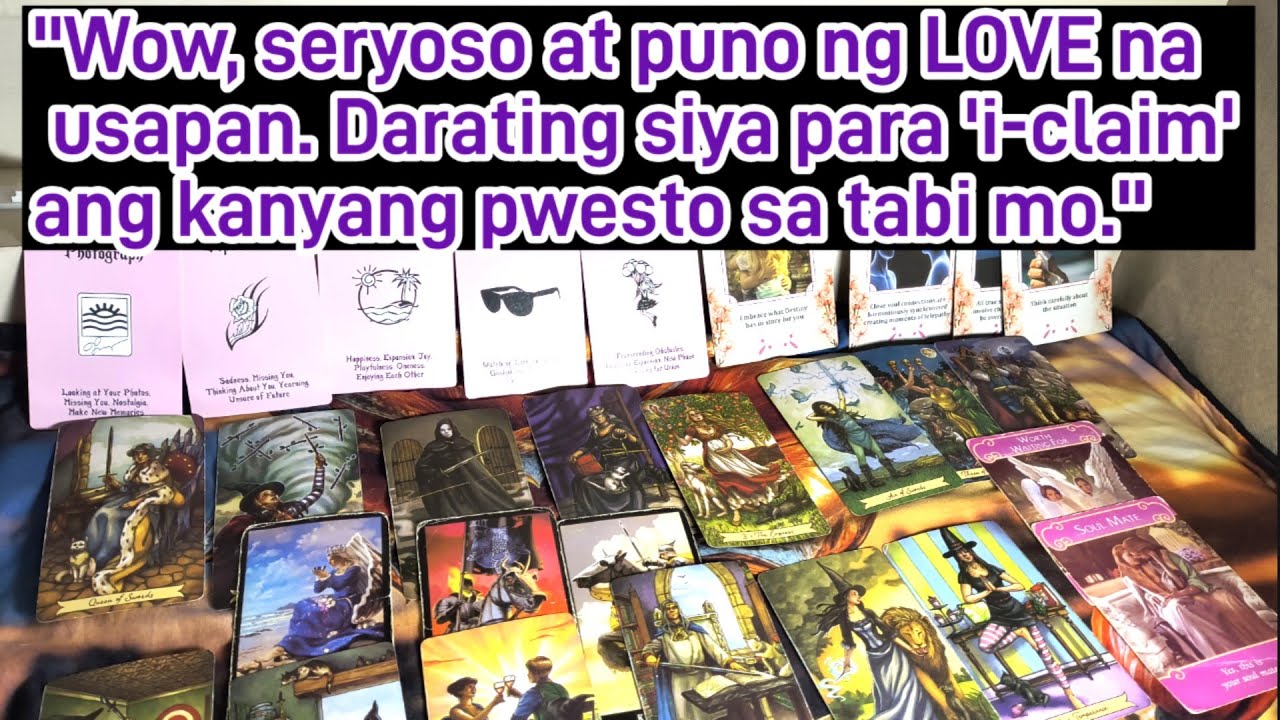 EXPECT SA SERYOSONG USAPAN.PAPARATING SYA PARA BAWIIN AT PANINDIGAN ANG PWESTO NYA SA BUHAY MO.Tarot