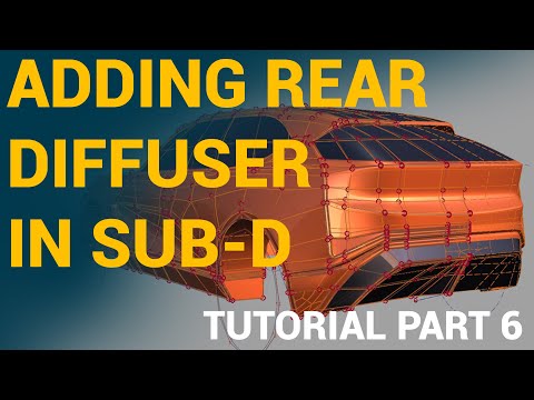 FREE Autodesk Alias SUB-D Tutorial | Car Exterior | Part 6