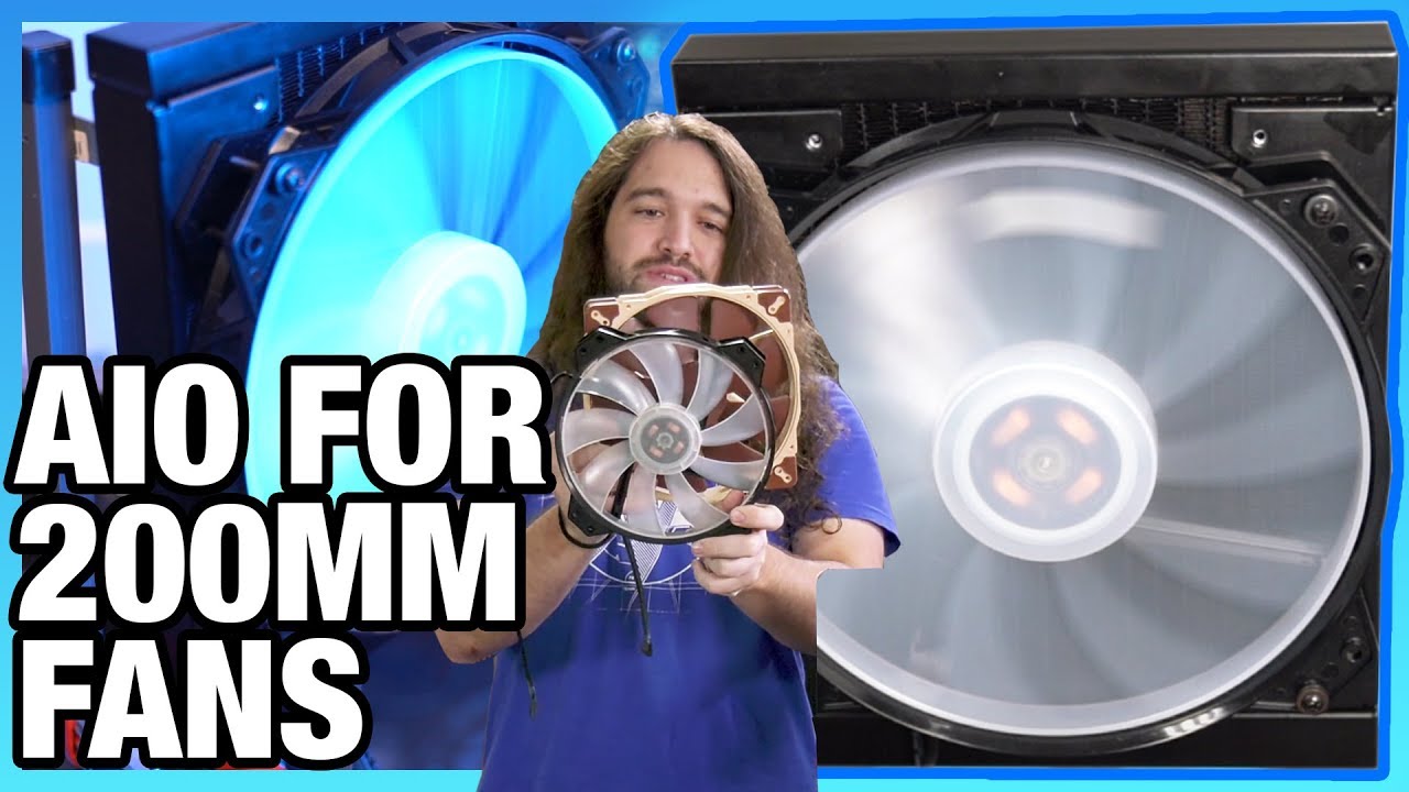 Prototype 200mm CPU Cooler: Cooler Master 200mm CLC Benchmark & Review