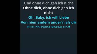 Teesy - Keine Rosen Karaoke
